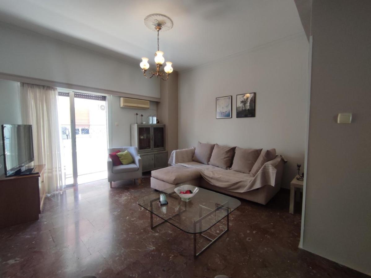 2 Br110 Sqm Free Parking Full Clima Leilighet Pátra Eksteriør bilde