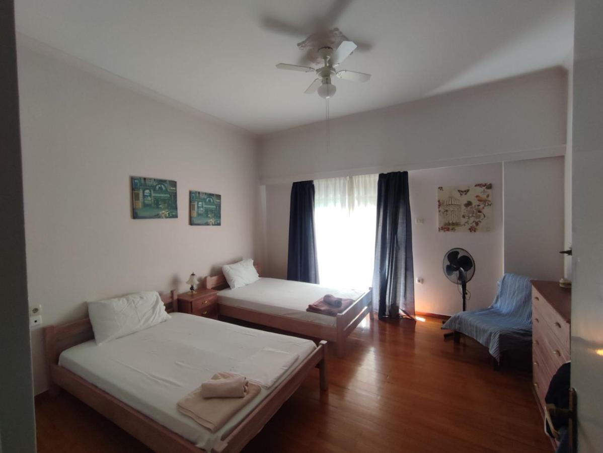 2 Br110 Sqm Free Parking Full Clima Leilighet Pátra Eksteriør bilde